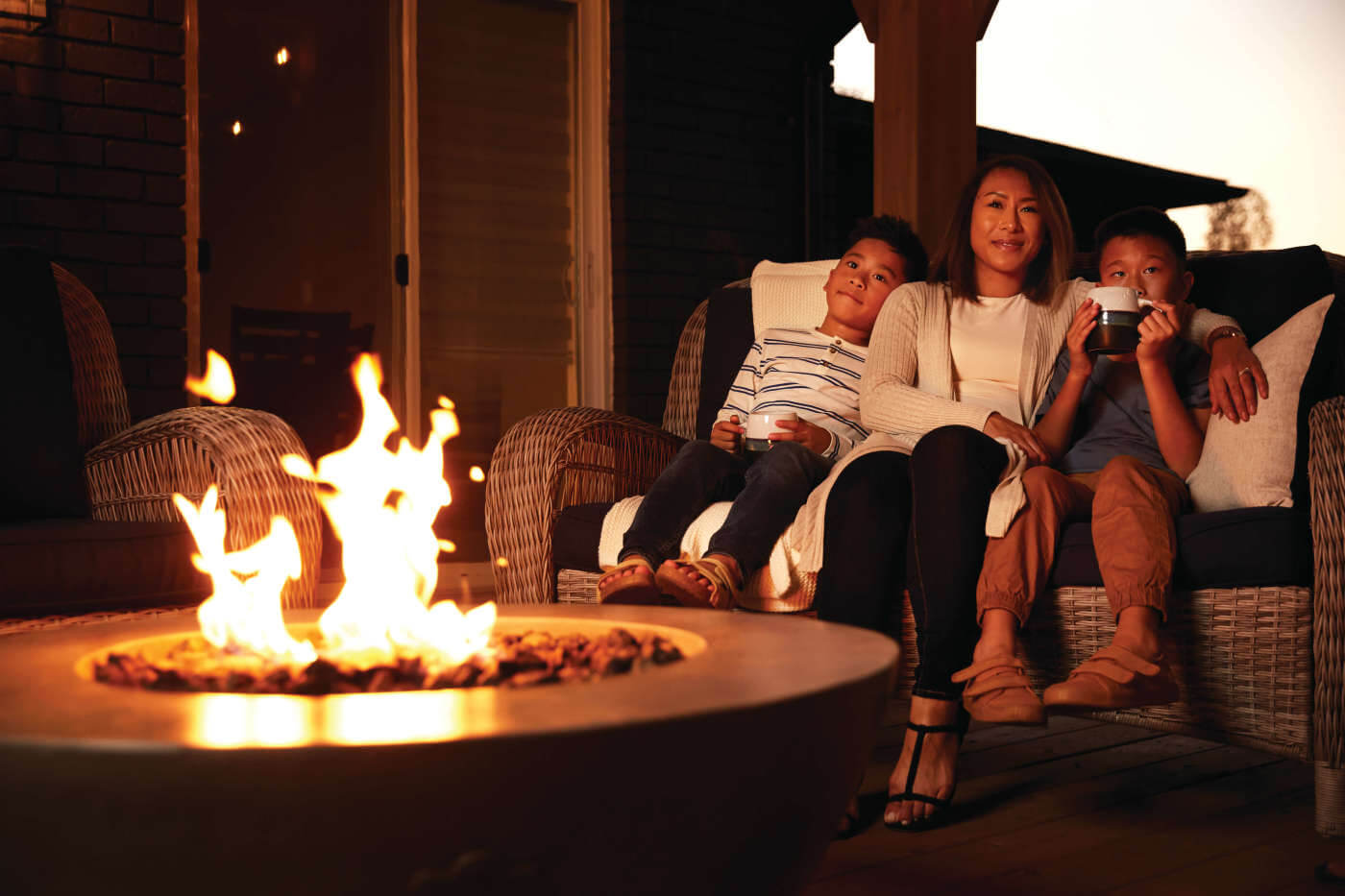 36-Inch Round Fire Table – Nexus Patioflame Table