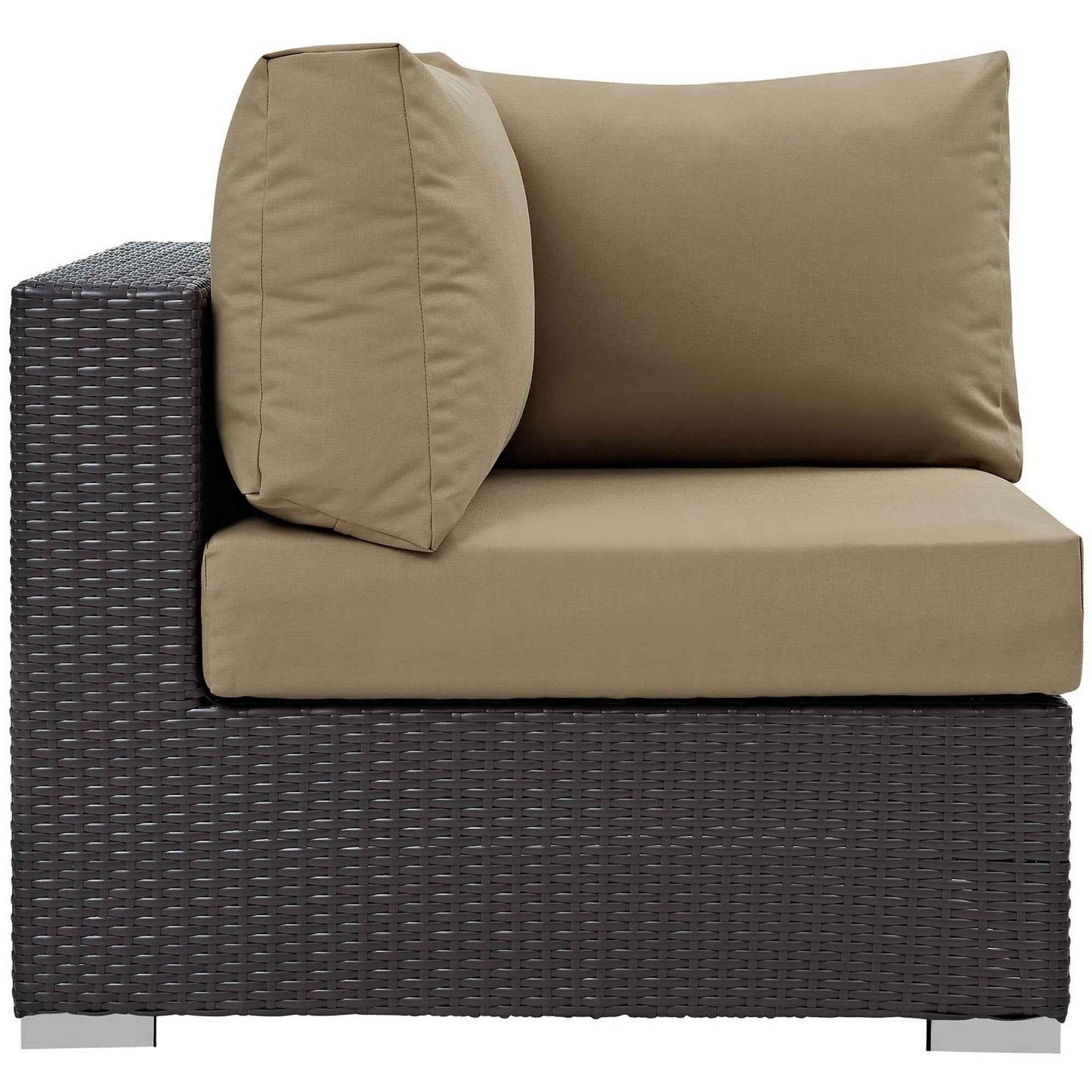 Outdoor Sectional Set - 10-Piece Convene Lounge Set by Modway