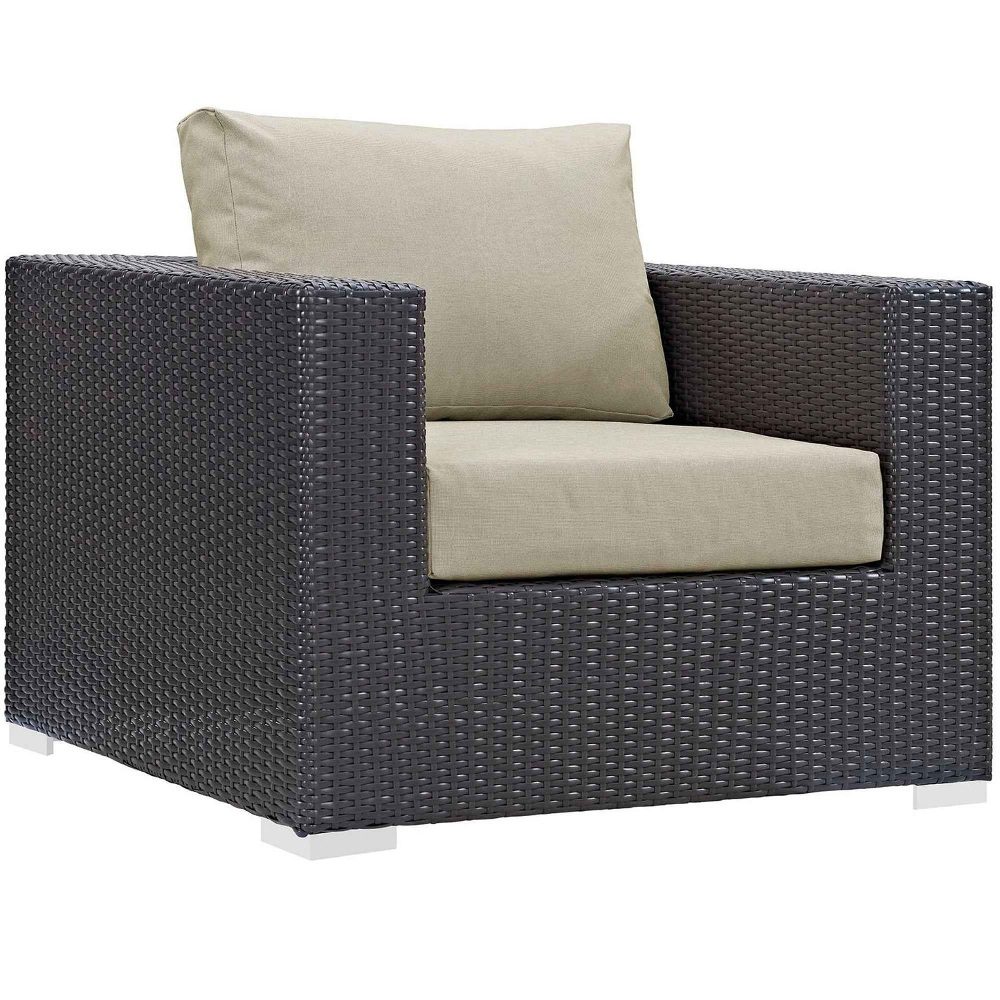 Outdoor Sectional Set - 10-Piece Convene Lounge Set by Modway