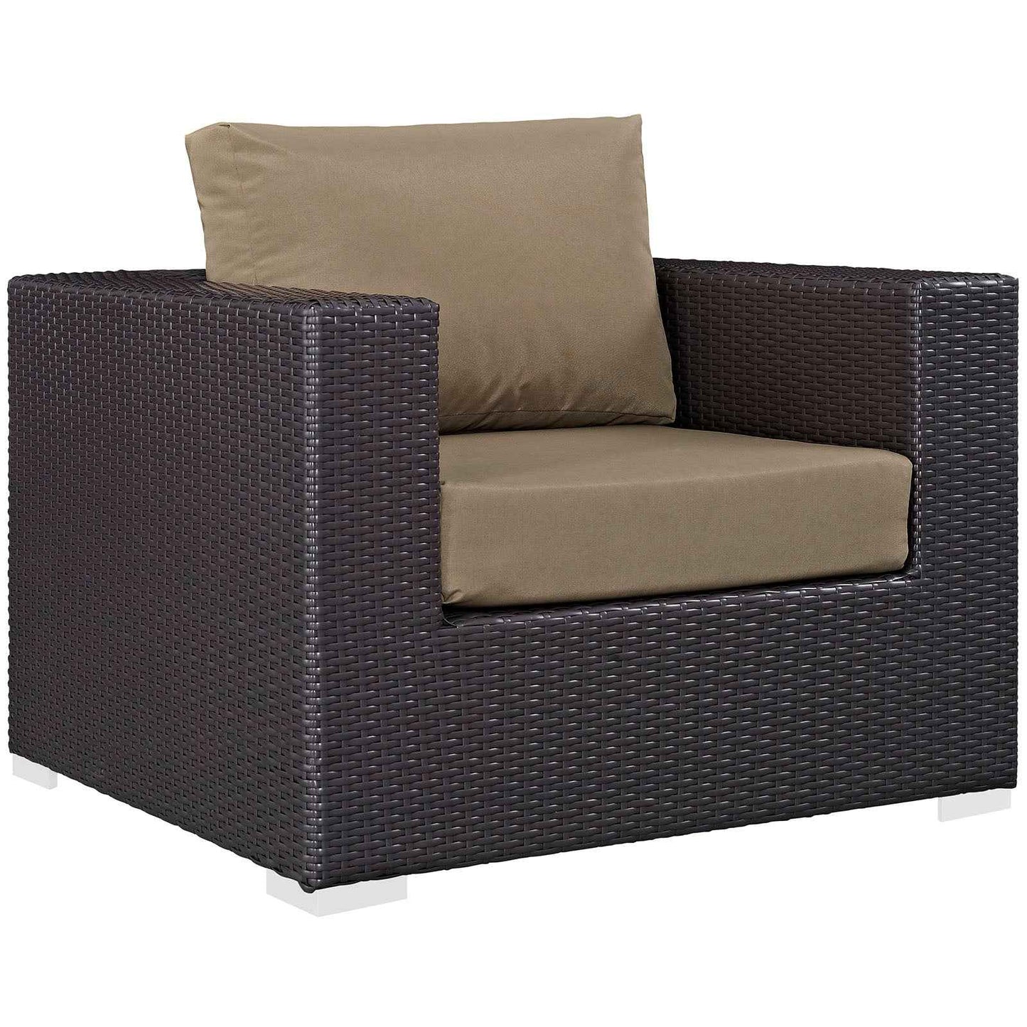 Outdoor Sectional Set - 10-Piece Convene Lounge Set by Modway