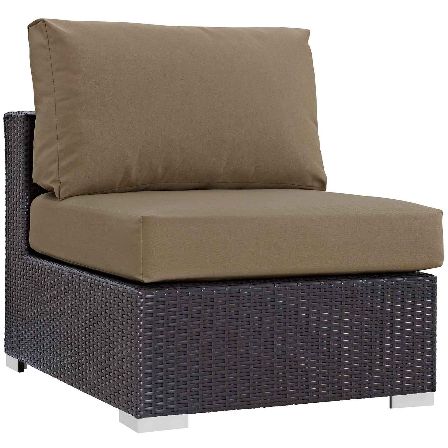 Outdoor Sectional Set - 10-Piece Convene Lounge Set by Modway