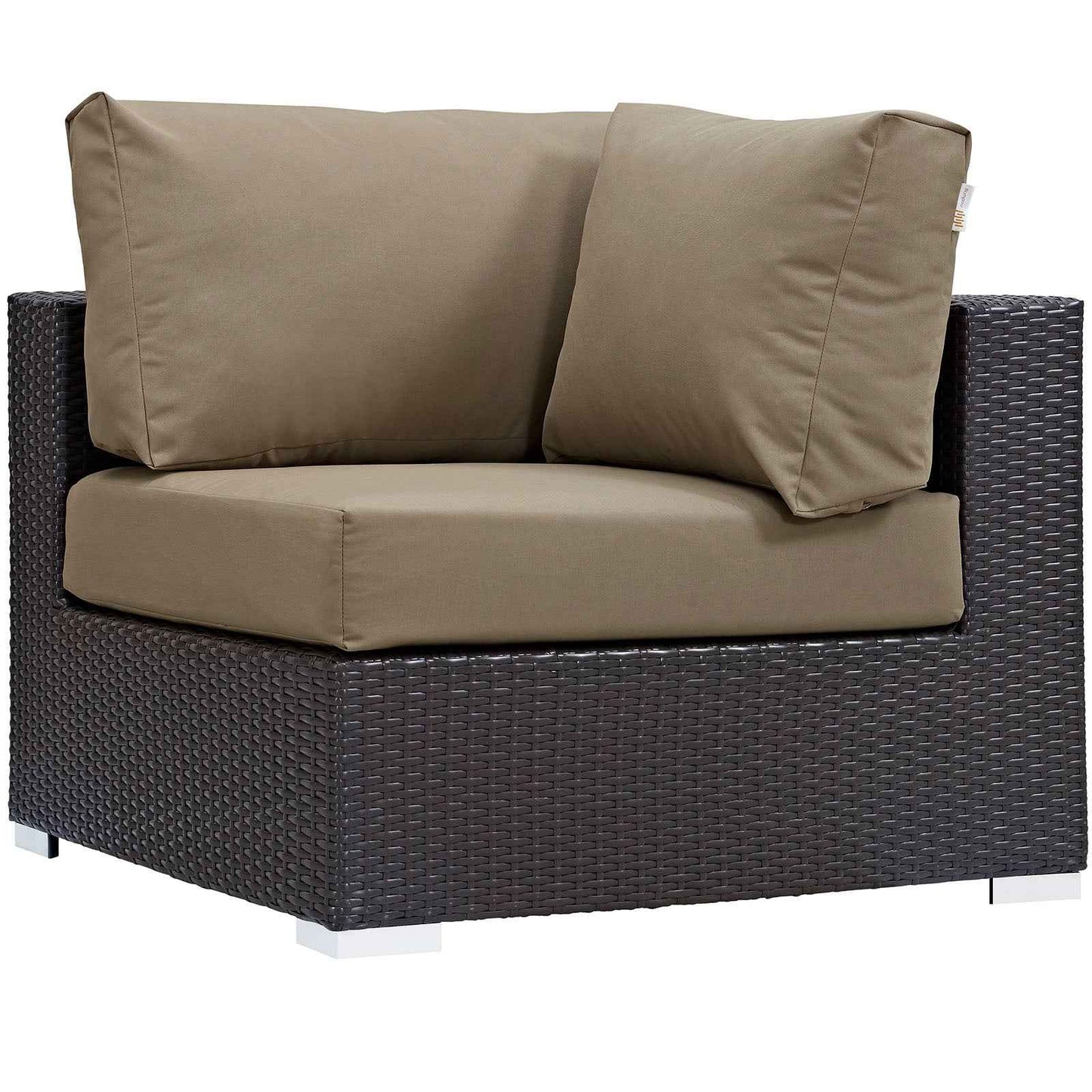 Outdoor Sectional Set - 10-Piece Convene Lounge Set by Modway