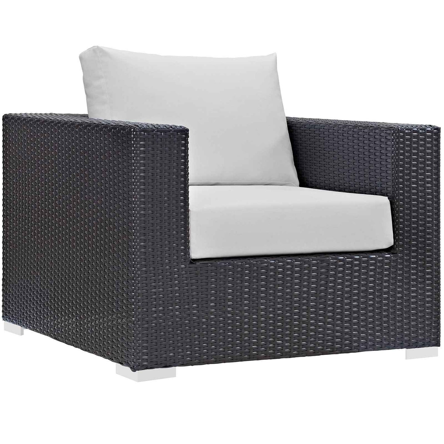 Outdoor Sectional Set - 10-Piece Convene Lounge Set by Modway