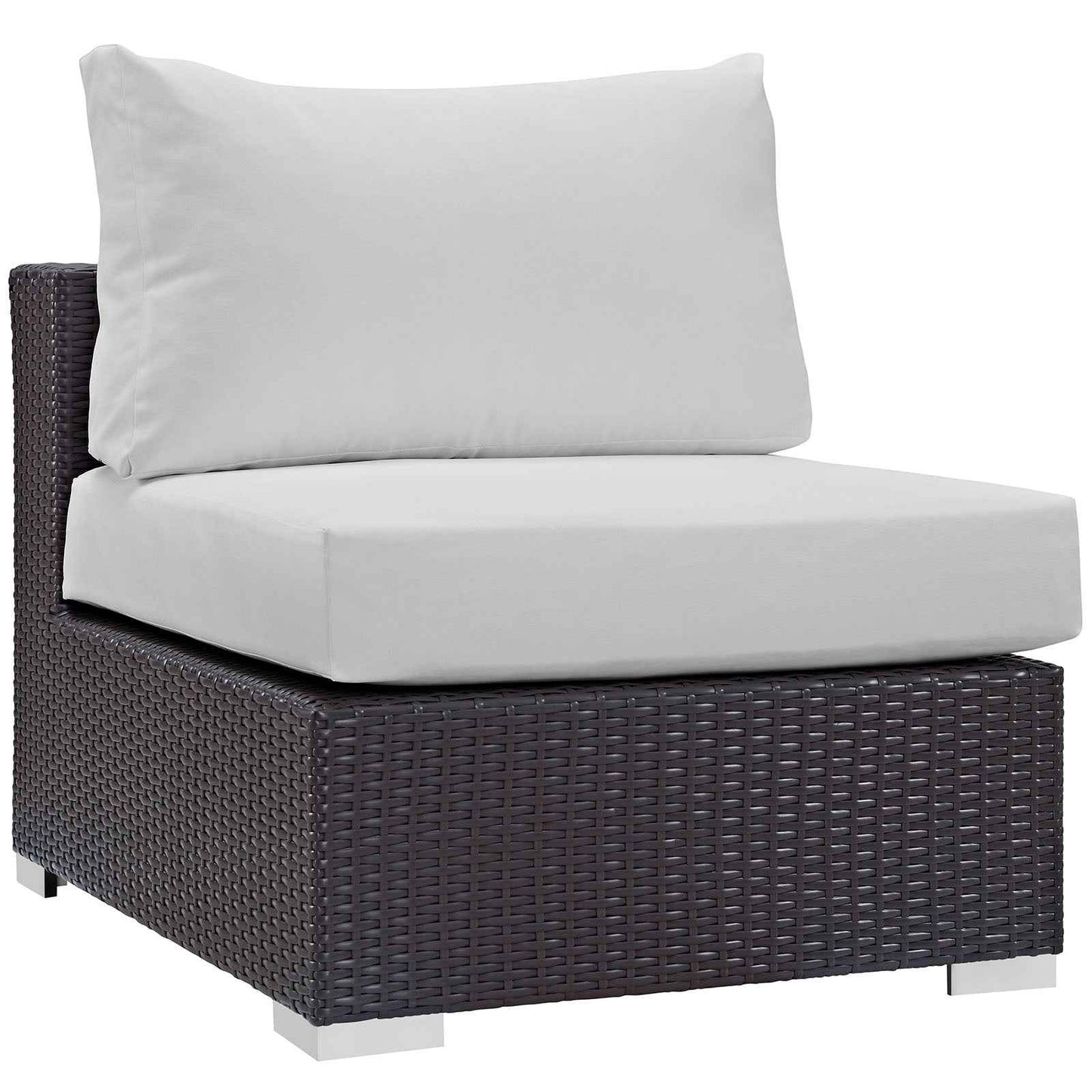 Outdoor Sectional Set - 10-Piece Convene Lounge Set by Modway