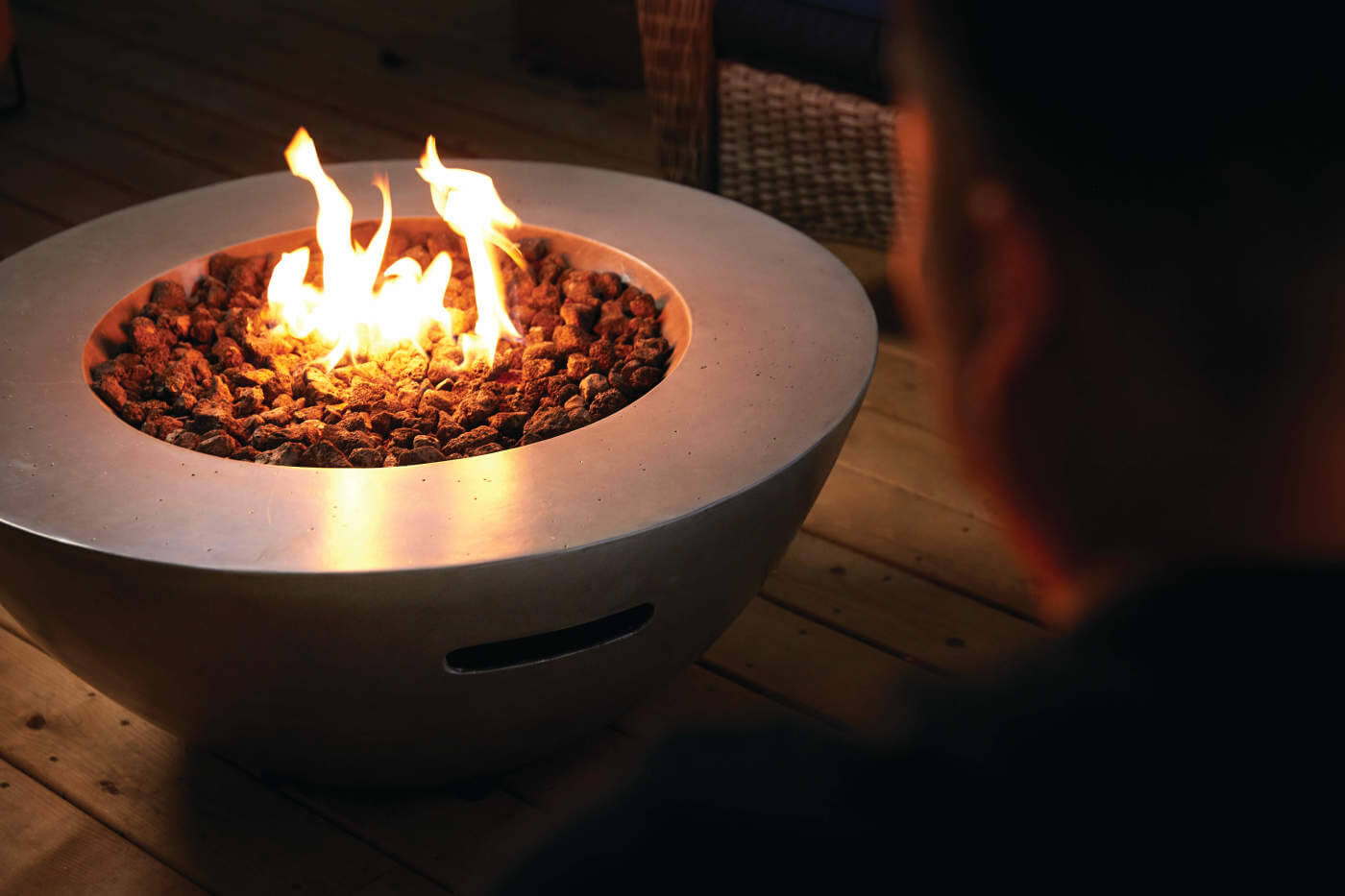 36-Inch Round Fire Table – Nexus Patioflame Table