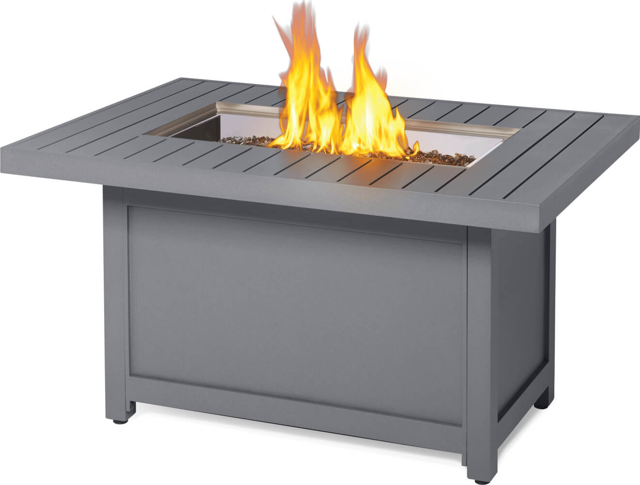 Patioflame Table - Hamptons Rectangle Fire Table