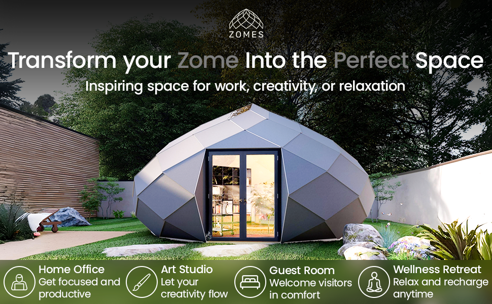 120 sq ft Eco-Friendly Outdoor Office Pod