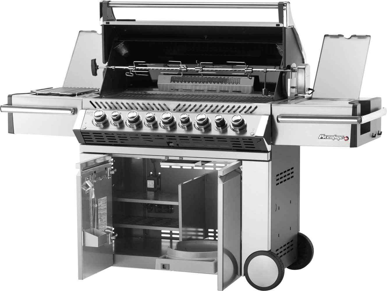 Gas Grill Prestige PRO 665 RSIB with Infrared Side and Rear Burners