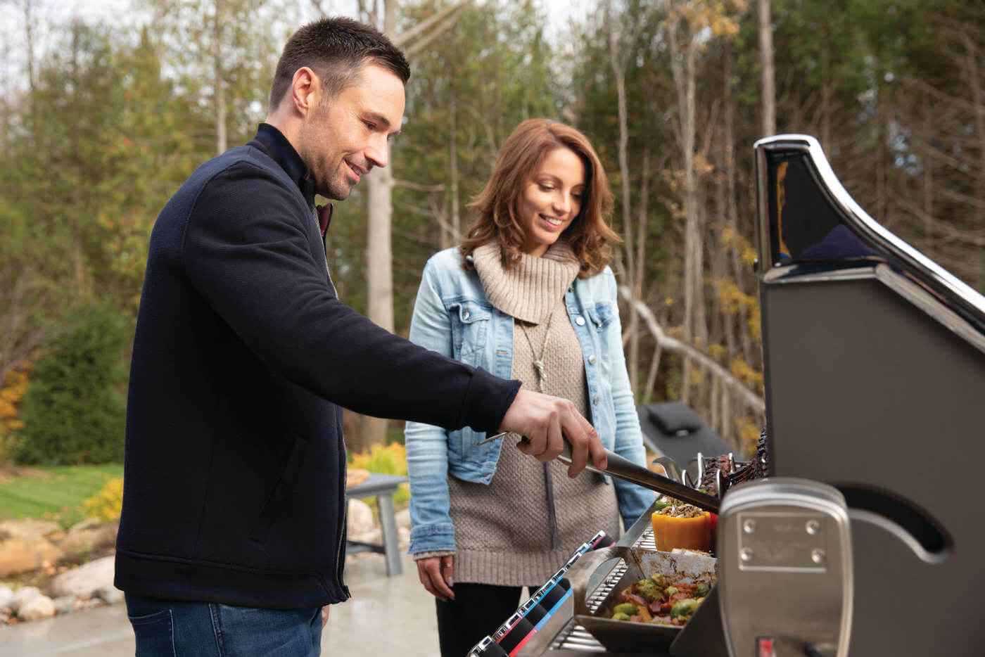 Gas Grill Prestige PRO 665 RSIB with Infrared Side and Rear Burners