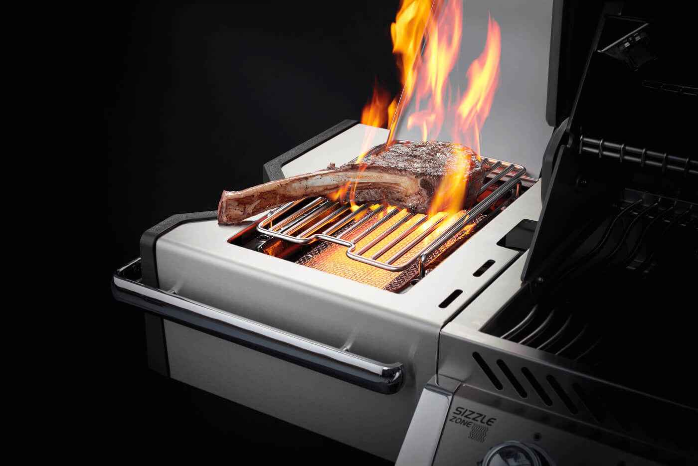 Gas Grill Prestige PRO 665 RSIB with Infrared Side and Rear Burners
