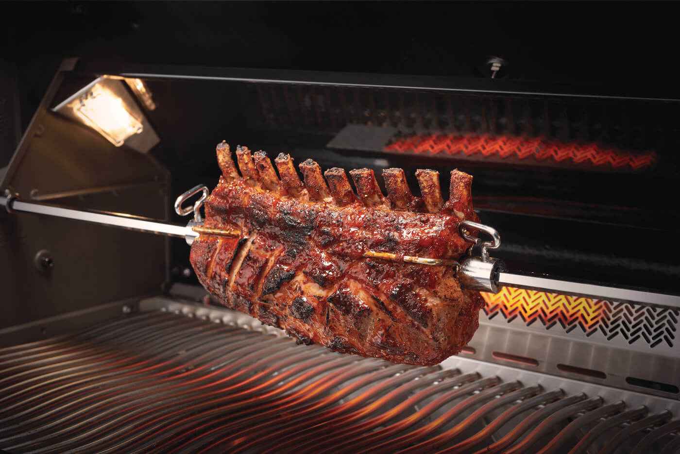 Gas Grill Prestige PRO 665 RSIB with Infrared Side and Rear Burners