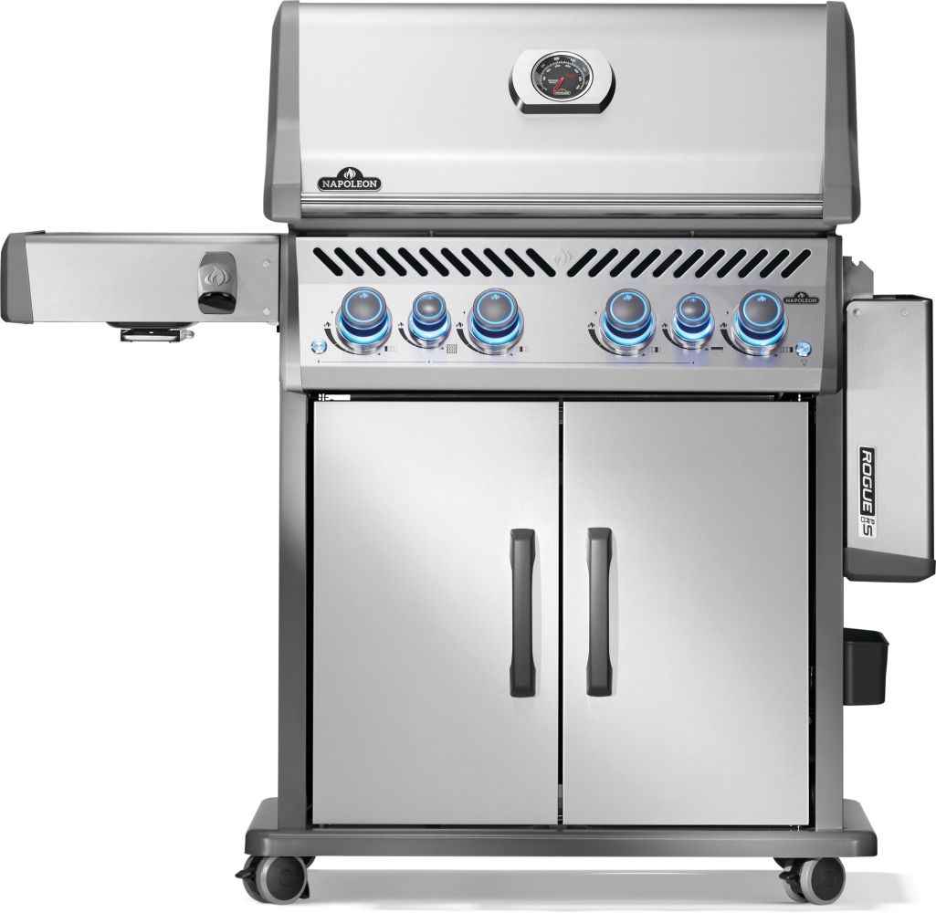 Gas Grill Rogue PRO‑S 525 RSIB with Infrared Side and Rear Burners