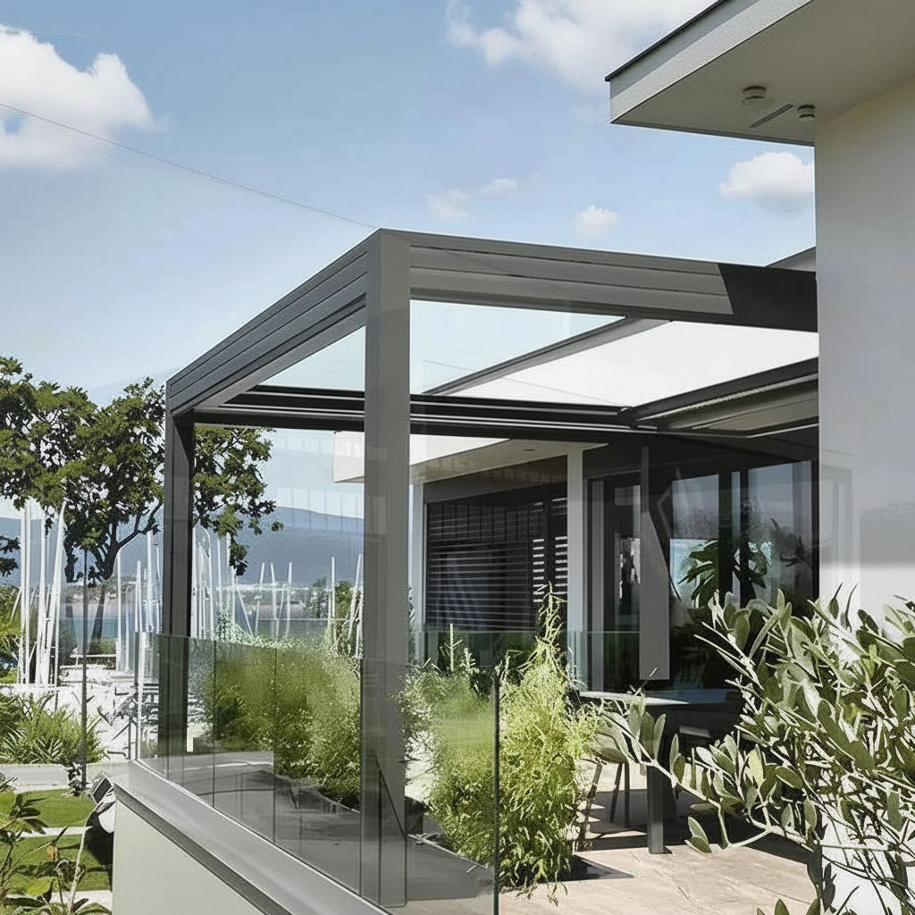 Garden Gazebo Pergola Patio Canopy Greenhouse Pavilion Carports Covers Aluminum Powder Coated for Villa Swimming Pool pergola
