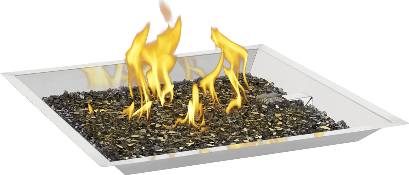 St. Tropez Fire Table – Square Patioflame Table