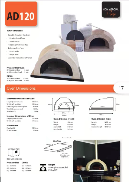 Do It Yourself (DIY) AD120 (71D x 60W x 32H)