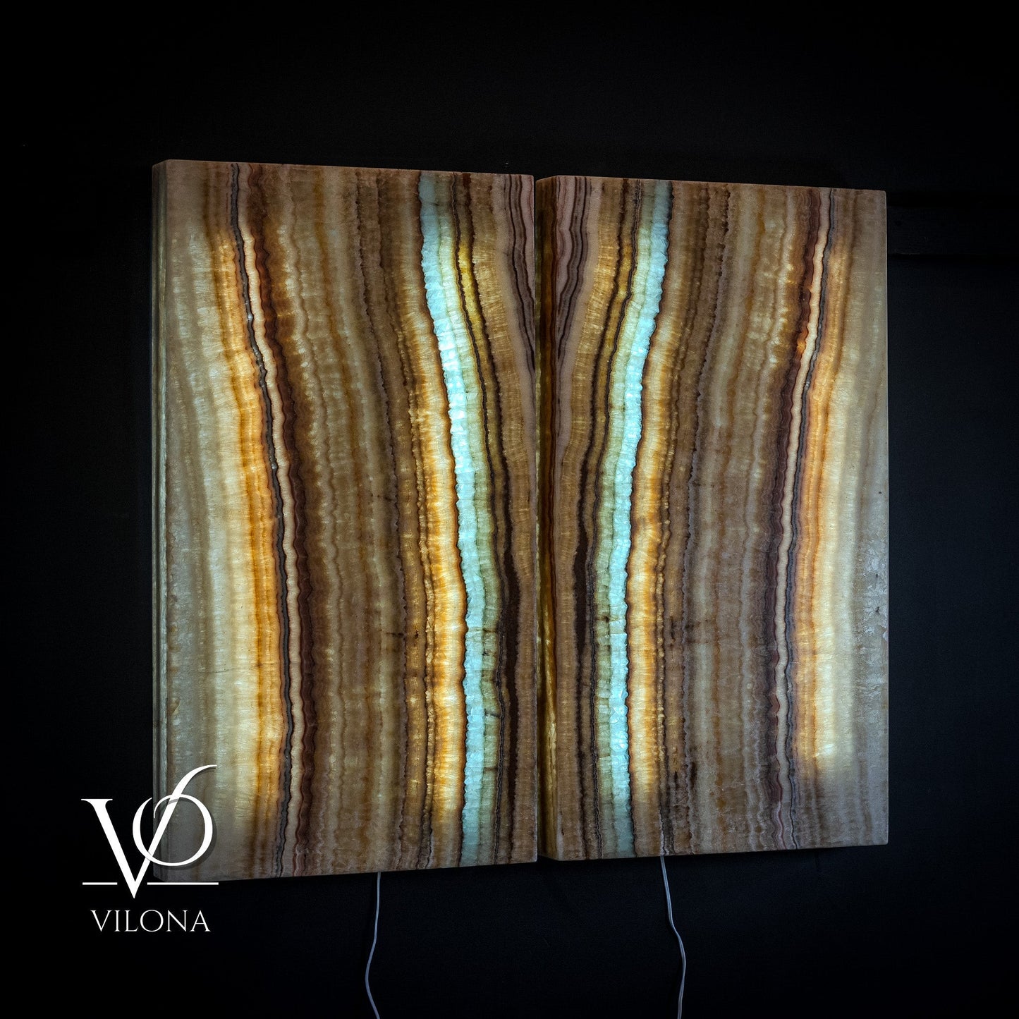 Aqua Onyx Wall Panels (Set #2)