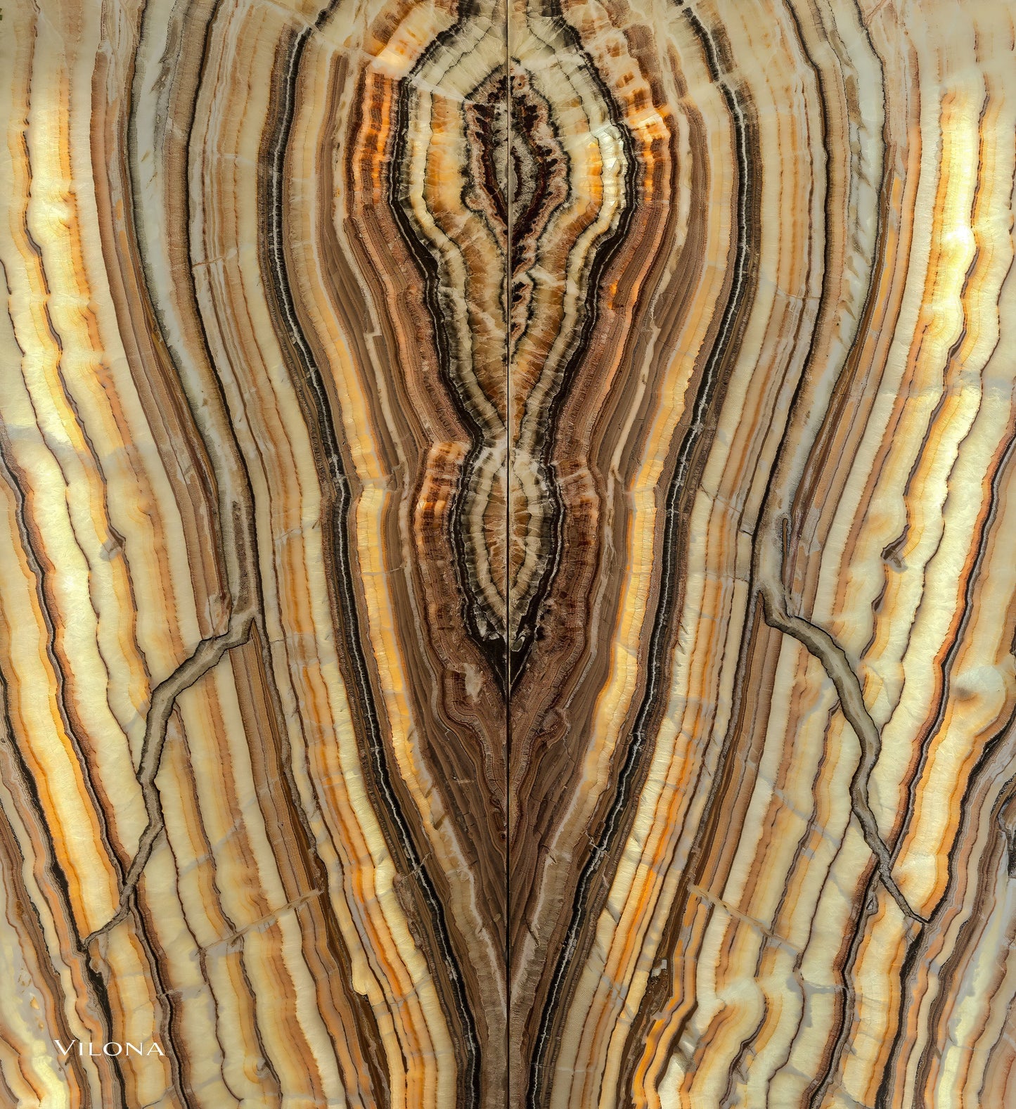 Sahara Onyx Wall Panels (Set #2 Out Of 3) Exotic
