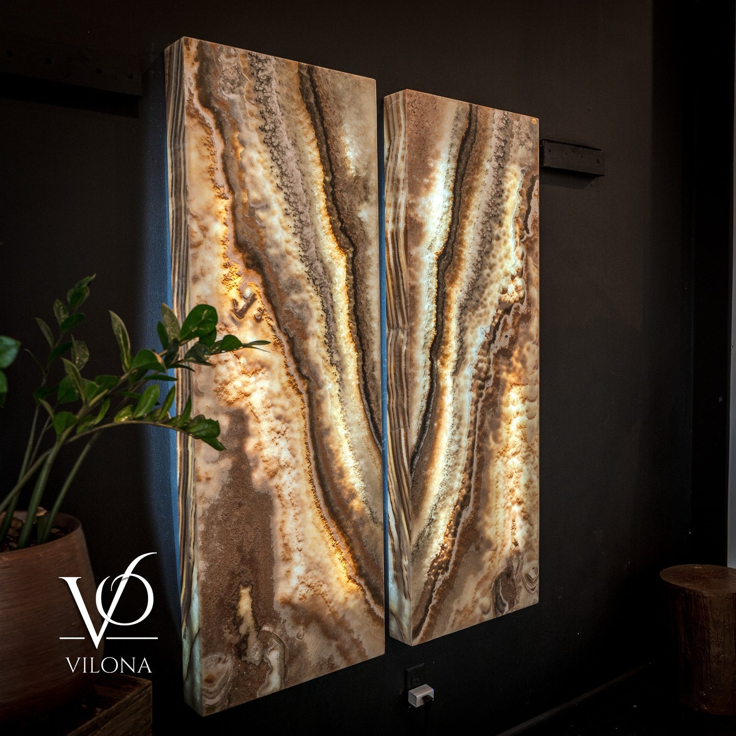 Sahara Onyx Wall Panels (Set #7)