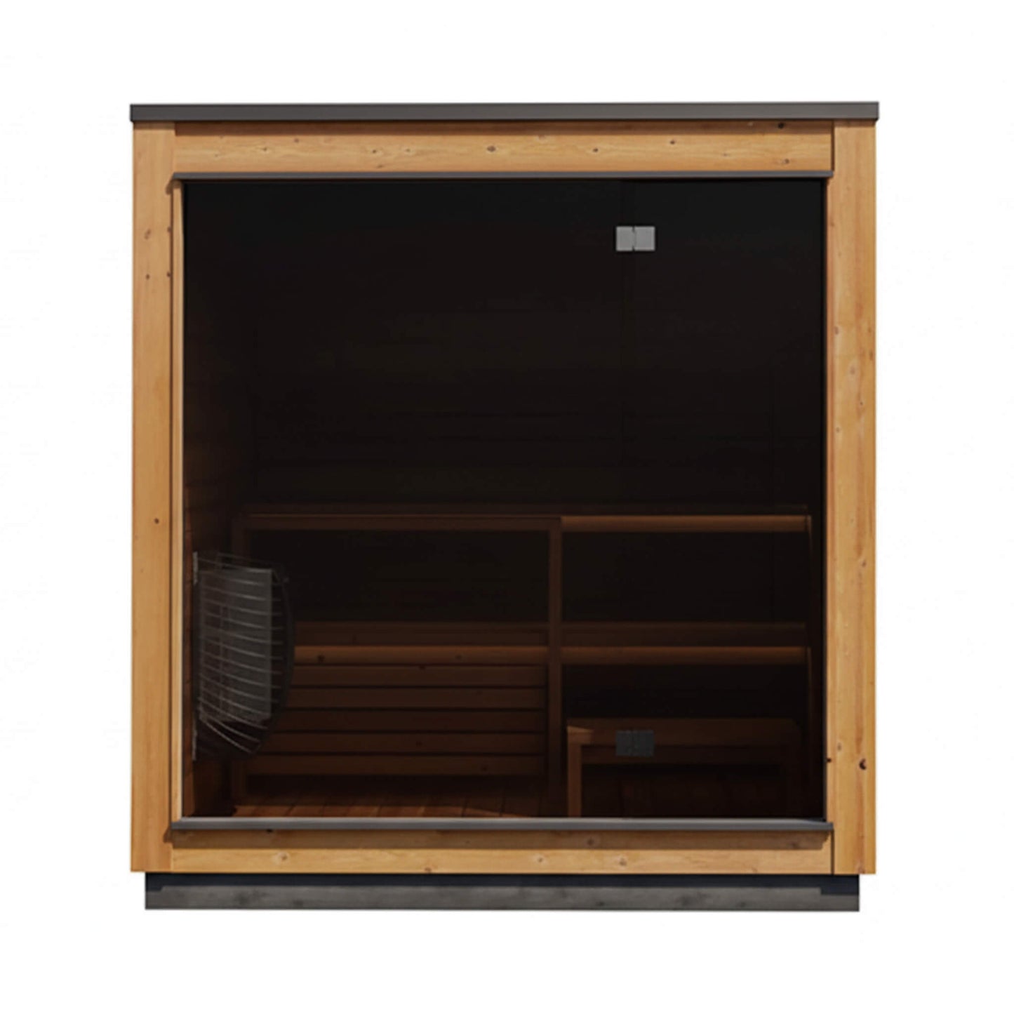 ThermaSol Nordic Dawn 4-Person Fully-Assembled Outdoor Sauna Cabin [Made-To-Order] [14-KIR-4555]