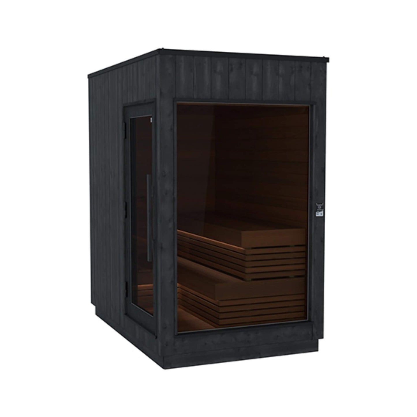 ThermaSol Nordic Misty 2-5 Person Fully-Assembled Outdoor Modular Sauna Cabin [Made-To-Order] [14-KIR]